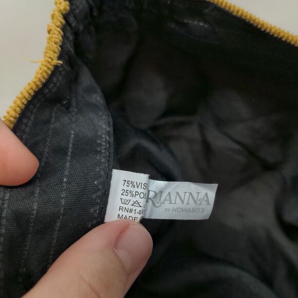 Arianna by Howards Fitted Newsboy Cap Tan One Size Stretch Corduroy - Picture 7 of 8